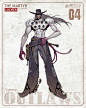 mole wang's submission on Wild West - Character Design : Challenge submission by mole wang