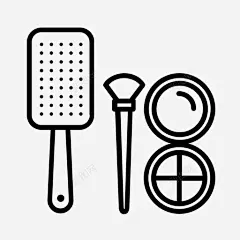 化妆品美容院化妆师图标高清素材 免费下载 页面网页 平面电商 创意素材 png素材