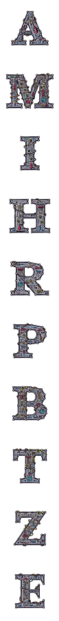 Mechanic typography on Behance