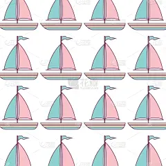 式样,分离着色,船,有帆船,图标,华丽的,概念,高雅,图像,运输