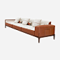 Sofa Sellier 3-seater - side