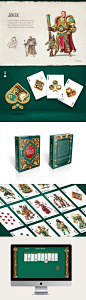 Playing cards for Kaspersky Lab on Behance