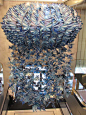 Harrods' Social Butterfly Season :    Harrods has been invaded by a swarm of blue butterflies. It's all part of their summer Social Butterfly campaign, which celebrates the Br...