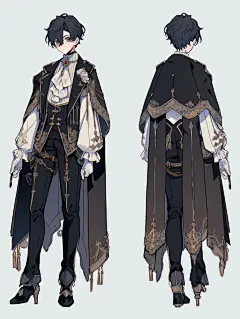 角色｜哥特校服复古法式