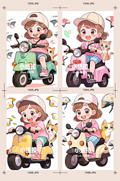 矢量卡通插画造型参考-花瓣网|陪你做生活的设计师