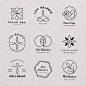 Download premium vector of Healthcare center logo template vector set about yoga, wellness, spa, logos, and balance 1199758