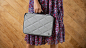 Twelve South SuitCase for MacBook quilted laptop case is tough and water resistant