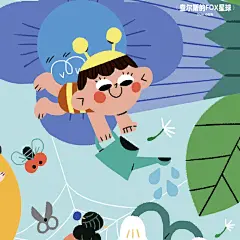 儿童插画02｜花园秘密