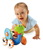 Amazon.com: Baby Toy - Electronic Musical Rolling Crawl N' Go Snail - With 5 Pc Activity Stacker: Toys & Games