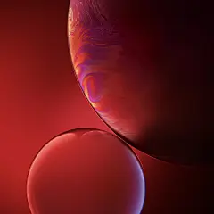 iPhone XR x 中国红 壁纸