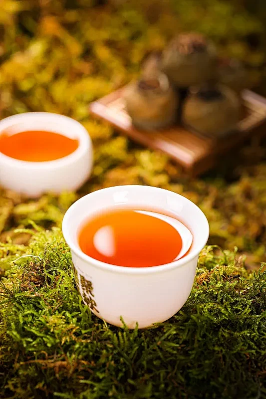 小青柑茶汤茶水图片下载