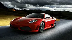 高清晰ferrari法拉利红色跑车壁纸封面大图