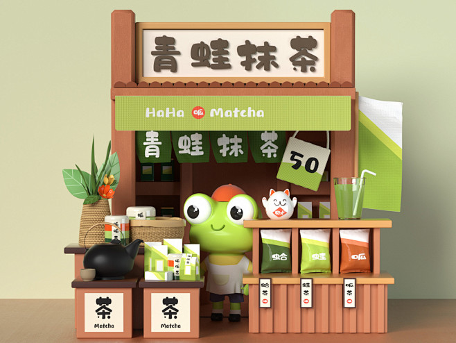 【C4D】动物商店-UI中国用户体验设计...