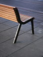 mmcité - products - park benches - diva