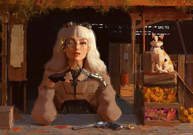 The Shopkeeper -花瓣网
