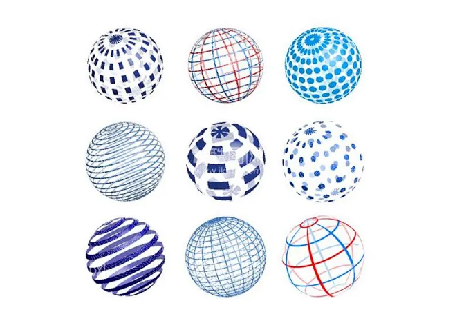 3D抽象立体球体 - 源文件下载【酷图网】球体,立体球体,科技球体,3D球体,球体logo,科技logo,炫酷球体,抽象球体,-花瓣网