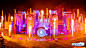 arcade BigVis colorful colors festival intents livestream Outdoor stagedesign videogame