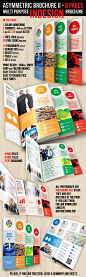 Asymmetric Brochure - II - GraphicRiver Item for Sale