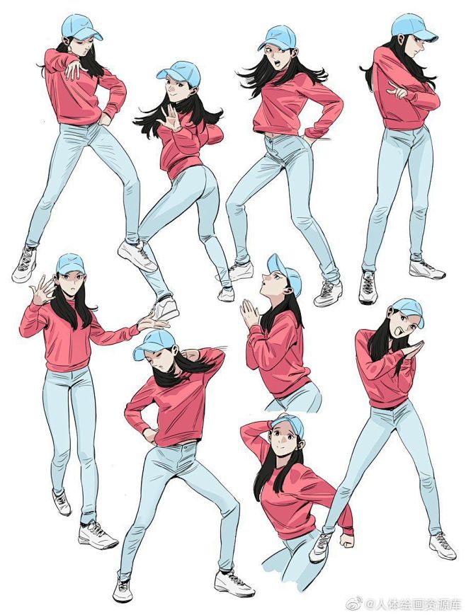 人体绘画资源库的照片 - 微相册