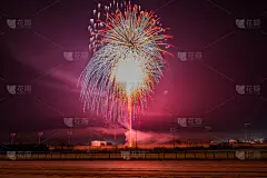 美国国庆日,新年前夕,美国阵亡将士纪念日,放焰火,天空,太空,式样,新的,美国,艺术