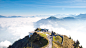 General 1920x1080 photography mountains clouds Switzerland nature panorama