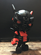 MECHASOUL BLANK CUSTOM VINYL TOY on Behance