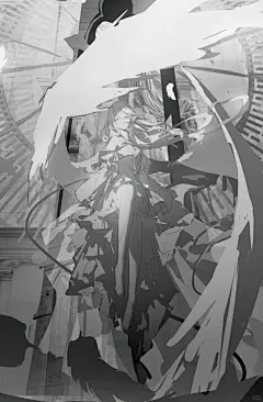 示范的黑白稿 - 小红书