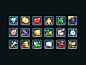 A group poly icons