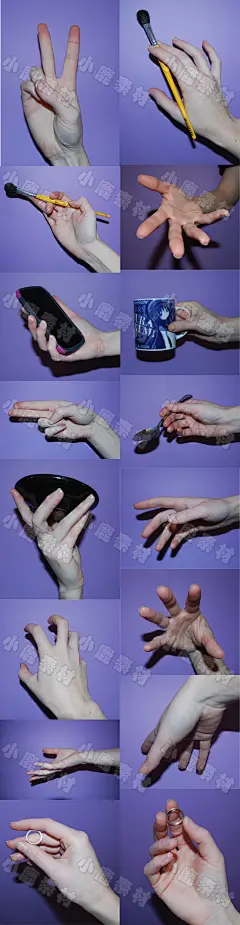 艺用人体之【250个手】多角度高清参考素材 人体结构速写必备-淘宝网