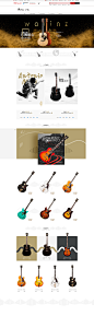 天猫店吉他首页形象页 by SHEMO设计 - UE设计平台-网页设计，设计交流，界面设计，酷站欣赏