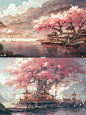 大林寺桃花