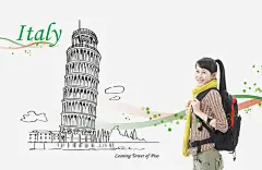 手绘线条建筑风景旅游插画免抠素材_新图网 https://ixintu.com 人物 人物图片 创意插画图片 女孩拍摄 悉尼歌剧院 手绘线条建筑风景旅游插画 插画设计 旅游海报插画设计 线条建筑