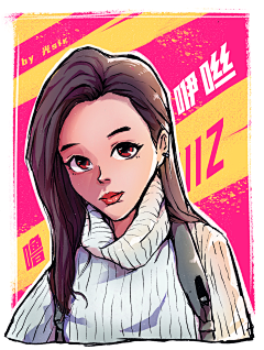 插画师小光sir采集到小光手绘头像