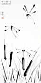 Original Sumi-e For Sale- Tai Oi Yee's Chinese Ink Painting Gallery 戴愛兒 - 簡約寫意水墨畫: 