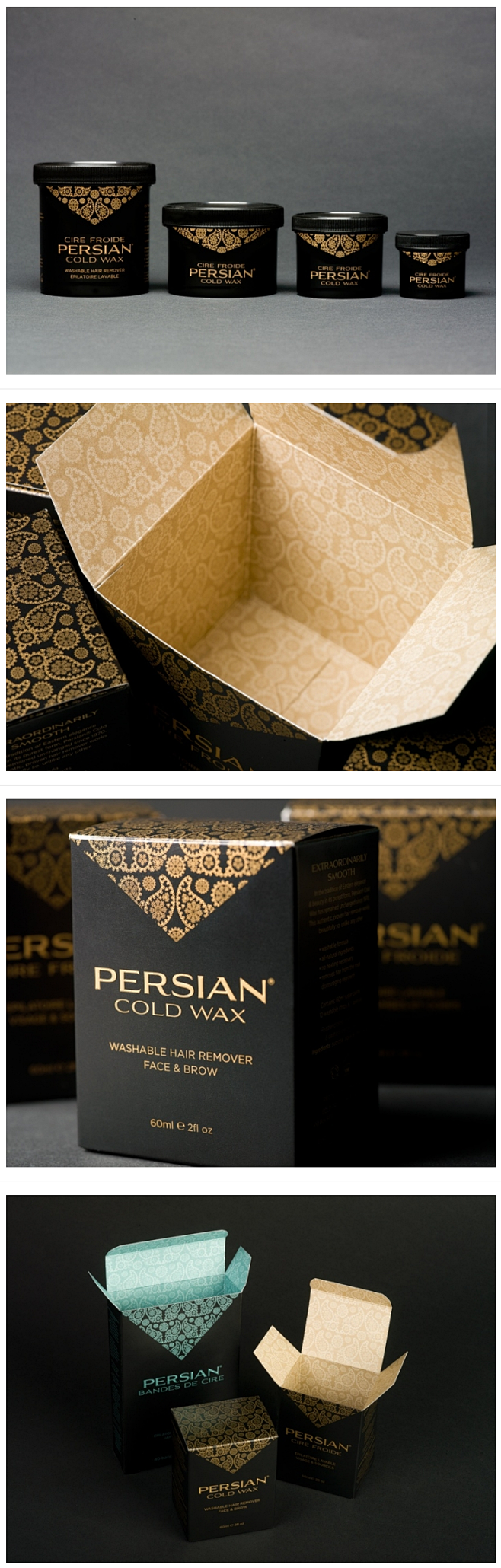 PERSIAN COLD WAX 包装设...