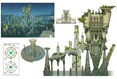 鬼话锵采集到原画场景