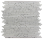 Torpedo White Carrera Marble Mosaic Tile contemporary-mosaic-tile