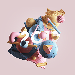 Tropic_X采集到卡通-3D