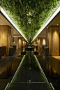 HIGH END RESTAURANTES AND HOTELS | Green Belt Lounge. Moonlit Garden Wuxi by TOMOHIRO KATSUKI | www.bocadolobo.com #bocadolobo #luxuryfurniture #exclusivedesign #interiordesign #designideas: 