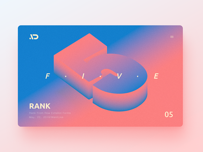 Rank-05 typography w...