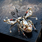 #beetle #brooch #handmadejewelry #embroidery #beadwork