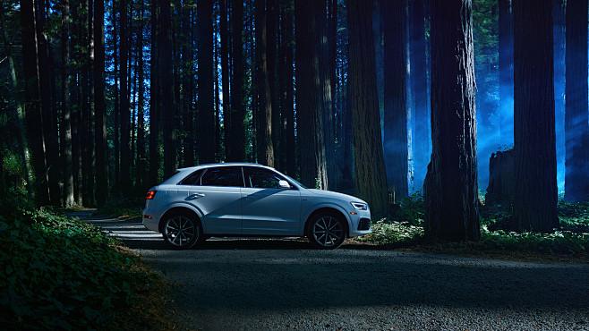 Audi Q3 in a Redwood...