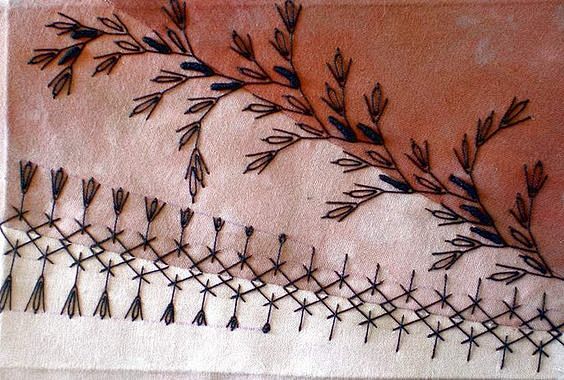 Embroidery: 