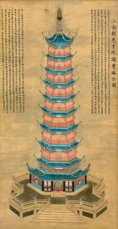 消失在历史长河中的世界七大奇观之一：大报恩寺琉璃塔_百科TA说