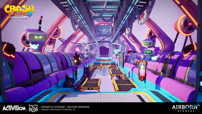 {游戏系列} 美国 Crash 4（场景...