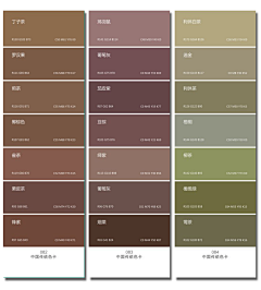 S冰点S采集到CMYK 色卡
