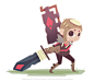 Video game character design collection : Character designs for Bee Square video games