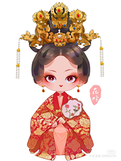 Bacchus云中酒采集到Q ● 人物Q版免扣