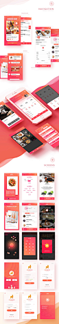 深度美食-APP界面-UI-设计作品-中国设计之窗