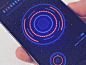 Sci-Fi UI Experiment. FUI. User Interface. Motion